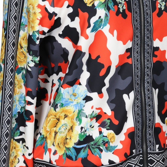 Camo Florals 2X Track Suit Jacket & Leggings Set - Picture 5 of 8